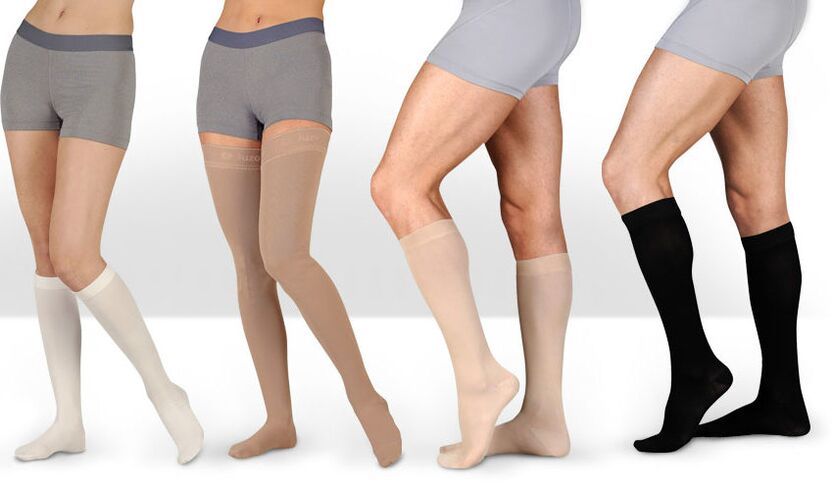Types of compression garments