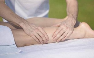 It is possible to massage varicose veins